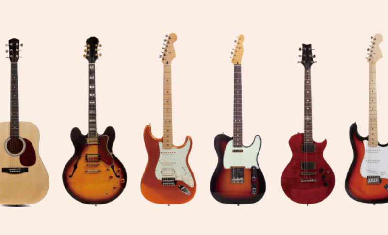 【初心者必見】ギターの23つの種類を総まとめ！選び方から特徴まで徹底解説